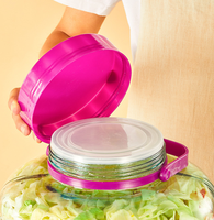 Bocaux en verre pour infuser des liqueurs et du vin de baies, stockage alimentaire écologique, capacité 500-1000 ml, pour la mise en conserve des légumes, usage domestique