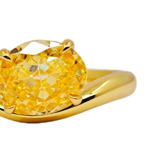 UM Jewelry Modern 925silver Zircon <b>ring</b> 18Kgold-plated suitable for both <b>men</b> and women daily wear wedding anniversary gift party - Product Image 2