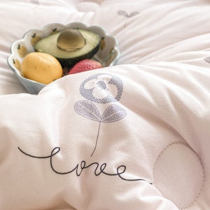 Bán Buôn Nữ Hoàng Kích Thước Sợi Nhỏ Làm Đầy <span class=keywords><strong>Comforter</strong></span> Da Thoáng Khí Thân Thiện Màu Hồng Trọng Lượng Nhẹ Chăn Nhiệt Sợi Chăn - Product Image 5