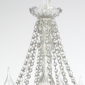 Lustre blanc pour salon, décoration intérieure, lampe moderne en acrylique, lustres en cristal de luxe pour l'intérieur - Product Image 4