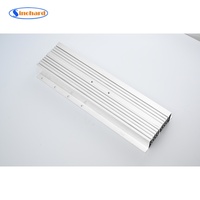 Rails de table à manger extensibles en alliage d'aluminium en gros, mécanisme de glissière pliable multi-sections