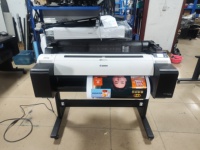 Imprimante à jet d'encre Populoa A0 taille 5 couleurs pour traceur grand format Canon TM-300 914 remis à neuf en vente