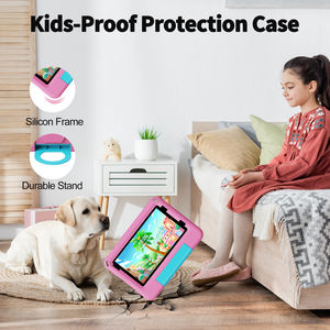 Tablette pour enfants haute Performance 7 pouces bleu rose avec Android 14 Wifi <span class=keywords><strong>3</strong></span> Go Allwinner nouveau processeur Octa Core pour les jeux éducatifs - Product Image 6