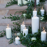 Hochzeitskerze Sandkerze Musterwachs Perlwachs DIY Dekoration Farbige Dekoration Party