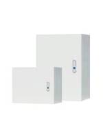 Boîtier de contrôle électrique robuste et sûr, très vendu, protection IP30, en acier laminé à froid et thermolaqué