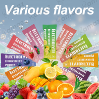 Poudre effervescente d'électrolytes sans sucre Amaz OEM, saveur citron et lime, nutrition sportive, énergie, hydratation pour adultes