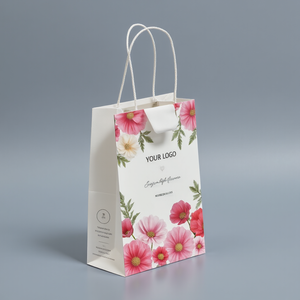 Sacs à provisions en papier sur mesure de haute qualité luxueux avec ruban pour vêtements personnalisés avec votre propre logo - Product Image 4