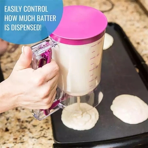 900ml bột bột dán quả cho cupcake bánh cookie bánh nướng xốp đo cup Kem speratator Pancake Batter máy rút - Product Image 3