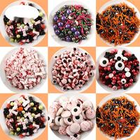 Halloween-Süßigkeiten im Angebot: Essbare Kuchendekoration, Augenförmige Zuckerstreusel für Backdekoration, 130g