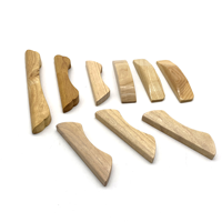 Poignées en bois massif Armoires de cuisine Armoire Poignées en bois Poignées de tiroir de meubles et bouton