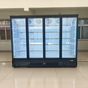 Vitrine réfrigérée pour la conservation des aliments surgelés commerciaux, vitrine réfrigérée verticale pour poulet - Product Image 1
