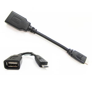 Chất Lượng Cao Micro 5P Nam Để <span class=keywords><strong>USB</strong></span> Nữ Cáp Dữ Liệu <span class=keywords><strong>OTG</strong></span> Adapter Cable - Product Image 4
