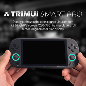 เครื่องเล่นเกมพกพา Trimui Smart Pro รุ่นปี 2026 หน้าจอ 5 นิ้ว แบบย้อนยุค ระบบเล่นคลาสสิกแบบชาร์จไฟได้  หน้าจอ IPS - Product Image 1