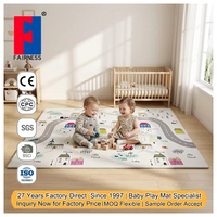 Tapis de jeu pour bébé en mousse TPU imperméable et non toxique, certifié CPC/CE, vente en gros directe usine