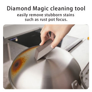 Éponge magique antirouille et détachante pour la cuisine, pour le nettoyage et le détartrage des fonds de casseroles - Product Image 5