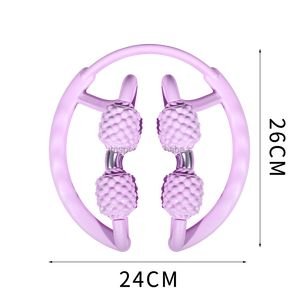 Yoga massaggiatore per gambe a 2 strati massaggiatore per polpacci rullo rullo per rilassamento muscolare per massaggio muscolare - Product Image 6