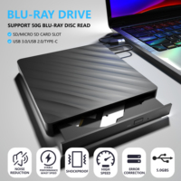Toptan Yüksek Hızlı Okuma Blu-ray DVD Oynatıcı Harici Blu-ray Oynatıcı Windows Dizüstü Bilgisayar Masaüstü Bilgisayar ile Uyumlu