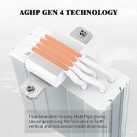 Thermalright AS120 EVO Archon AGHP 4.0 Tech Efficient Air Cooling RGB CPU Cooler Comput PC Case Gaming Fan
