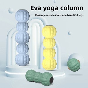 Fornitura Transfrontaliera: Palla Rotonda a Forma di Arachide in Schiuma EVA Pressata a Caldo per Fitness e Yoga, Rullo in Schiuma, Palla Fasciale a Forma Speciale, Colonna per Massaggio Muscolare - Product Image 4