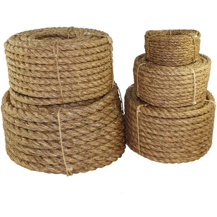 100% naturale In Fibra di Corda Intrecciata Corda di Sisal naturale 10 millimetri