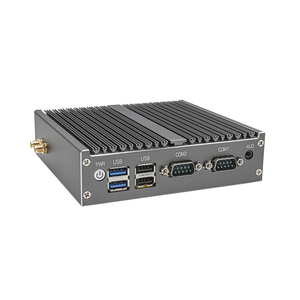Giá rẻ không Quạt PC N2840 mạng kép RS485/232 cổng nối tiếp điện năng thấp 6 * USB Win10 Linux mini máy tính công nghiệp - Product Image 5