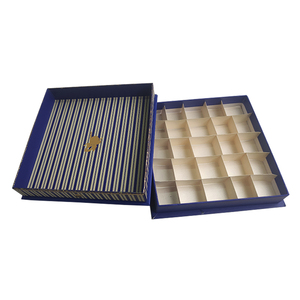Sang Trọng Sô Cô La Bao Bì Hộp Tùy Chỉnh In Ưa Thích Ren Các Tông Giấy Hộp Quà Tặng Với Bow Cho Món Quà Giáng Sinh - Product Image 4