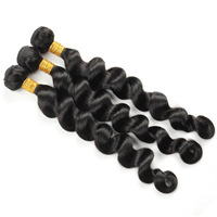 Lot de mèches de cheveux humains vietnamiens Remy à cuticules alignées, tissées à la main, marque Mavis, 100 % naturels, 120 g, emballage personnalisable, vente en gros