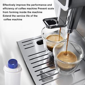 2 uds cartuchos de filtro de agua de repuesto compatibles con <span class=keywords><strong>Delonghi</strong></span> DLS C002 máquina de café automática suavizante de carbón activado - Product Image 3