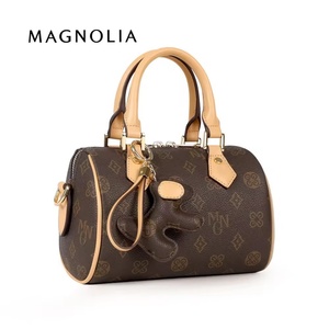 Sacs fourre-tout décontractés pour femmes de marques célèbres 2025, haute qualité, impression personnalisée, sac à bandoulière de créateur en cuir véritable avec fermeture éclair - Product Image 2