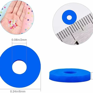 Kit de bricolage créatif, perles en argile polymère rondes de 6 mm, faites à la main, jouet éducatif pour enfants, perles en argile colorées pour la fabrication de bijoux - Product Image 5