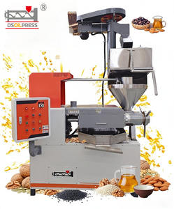 Presse à huile multifonctionnelle pour arachides, noix de coco, tournesol, olive, presse hydraulique automatique à froid et à chaud, corps en acier inoxydable - Product Image 1