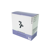 Boîte en carton pliable personnalisée Boîte d'emballage de supplément cosmétique en papier imprimé Tuck End personnalisée