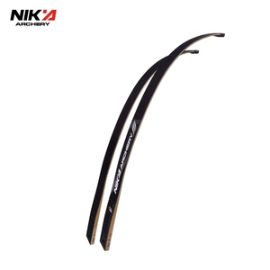 Nika Tir à l'arc Membres Personnalisé <span class=keywords><strong>Bambou</strong></span> Fibre <span class=keywords><strong>de</strong></span> Verre X1 Blanc <span class=keywords><strong>Noir</strong></span> ILF Membres Classiques - Product Image 4