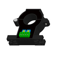 Capteur de courant magnétique à noyau divisé HOVS-02K35 200A, haute précision, alimentation 5V