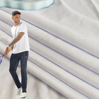 Tissu tricoté 100 % polyester 180 g/m² 180 cm de large pour sublimation, idéal pour vêtements de sport, doux, séchage rapide, anti-boulochage, vente en gros