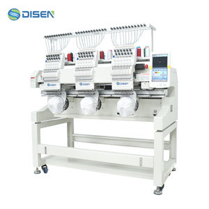 Máquina Bordadora Industrial Computarizada <span class=keywords><strong>de</strong></span> 3 Cabezales, 15/12 Agujas, Automática <span class=keywords><strong>de</strong></span> Alta Velocidad para Gorras y Camisetas, Modelo 1503/1203 - Product Image 6