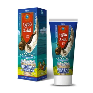 Gel pendingin kaki BIG-BLUE-COLD 70ml dengan lintah, ekstrak siput dan menthol/relaks & efek bergizi Balsem pendingin untuk kaki