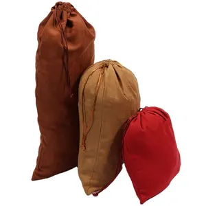 天鹅绒麂皮饰品礼品袋真丝印花标志拉绳袋定制眼镜盒立袋