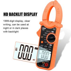 VICTOR 606+ Digital <b>Clamp</b> Meter 1999 Counts 600V 600A <b>Clamp</b> Multimeter With Live NCV Flashlight LOW INPEDANCE Voltage - Product Image 3