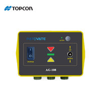   Système de nivellement de terrain agricole par laser, émetteur et récepteur laser, boîtier de commande