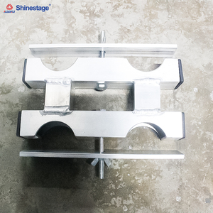 Nhôm Bộ phận giai đoạn chân clip liên kết ống tròn kết nối chân kẹp - Product Image 3