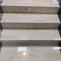 Marches d'escalier intérieures en pierre naturelle personnalisées, marches d'escalier en marbre, prix