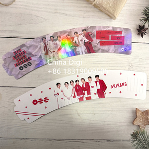 Billets K-pop personnalisés holographiques imprimés recto-verso pour événements, souvenirs et concerts du World <span class=keywords><strong>Tour</strong></span> 2026 – Vente en gros - Product Image 3
