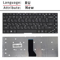 Nuevo teclado para ordenador portátil estadounidense y ruso para Acer Aspire 3830 3830T 3830TG 4755 4755G 4830 E5-411 421 E5-471 ES1-411 511 ES1-431 V3-471
