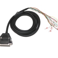 Câble de commande IO pour servo-moteur, faisceau de câbles de signal blindé avec connecteur pour la communication entre encodeur et driver du servo-moteur