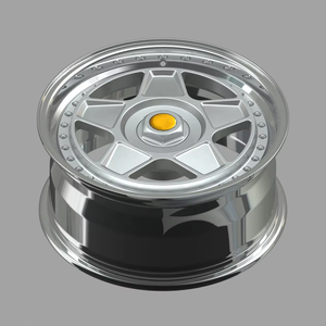 Bolun Custom High Quality Passenger Car Wheels Deep Dish 2 Piece Polish Lip for <strong>Ferrari</strong> <strong>F40</strong> 18*8.5 Inch 5X108 Alloy Rim - Product Image 5