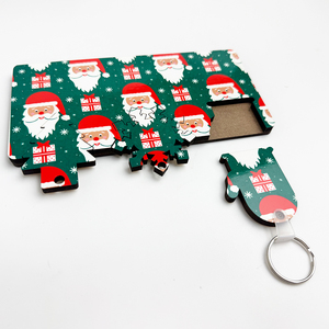 Job-in gifts Guitar strap decoration Party Collectibles Mother's Day gifts Unique sublimation <strong>blanks</strong> mdf keychain - Product Image 3