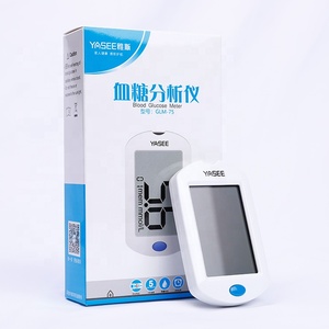 Kit de test de diabète numérique portable électrique CE MDR avec batterie amovible, dispositif de prélèvement sanguin par piqûre au doigt, bandelettes de test précises, lecteur de <span class=keywords><strong>glycémie</strong></span> - Product Image 4