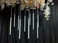 Lustre à boules en acrylique LED à 10 têtes, très vendu, imperméable, décoration de mariage, lumières d'ambiance
