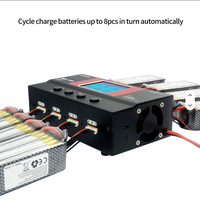 Chargeur d'équilibrage indépendant RadioLink CB86-Plus 8-en-1 6A 156W, prend en charge les batteries LiPo LiFe HV 1-6S, précision 1mV, analyse de l'état de la batterie